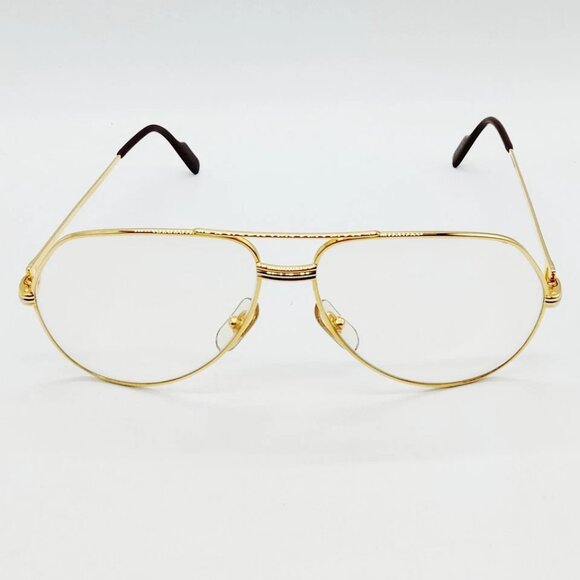 Cartier Sunglasses Women's Gold Bordeaux 500-071525 - Picture 2 of 9